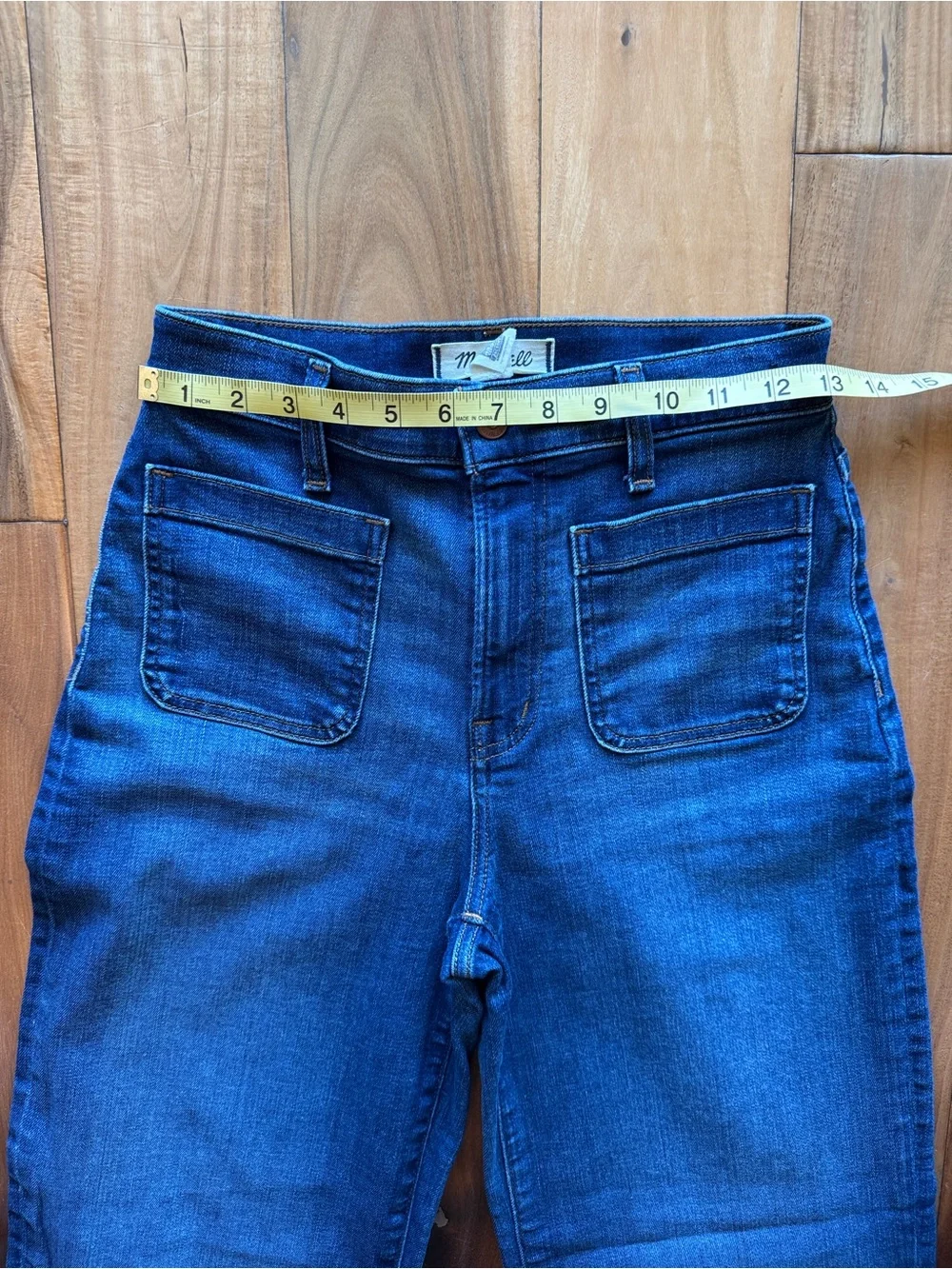 Madewell Emmett wide leg 26 - Picture 7 of 9